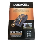 Duracell 1000W Power Inverter 2 Outlets, Pair Of 1.5 Ft 6AWG Input Cables. Fixed Price $48.50.