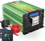 Edecoa 1000W/1500W/2500W/3500W Pure Sine Wave Solar Inverter 12V To 110V 120V. Fixed Price $173.88.