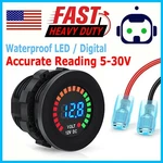 Waterproof Car Battery Dc 12V Voltmeter Led Digital Display Voltage Gauge. Fixed Price $10.95.