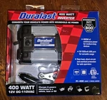 Duralast Power Inverter 12V Dc- 110VAC Peak 800 Watts PI-400 Great. Fixed Price $25.00.