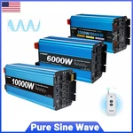 5000W/10000W 4000W/8000W Pure Sine Wave Power Inverter Dc 12V To 110V Converter. Fixed Price $179.99.