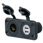 Marinco 12VCOMBO Sealink Deluxe Dual Usb Charger And Receptacle. Fixed Price $30.59.