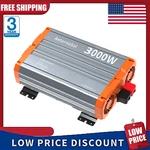 3000W Power Inverter 12V 120V Car Home Solar Truck Camp Motor Pure Sine Wave. Fixed Price $149.99.