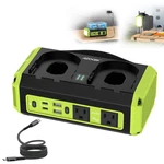 Pure Sine Wave Inverter Compatible With Ryobi 18V Battery,dc To Ac 120V 60HZ. Fixed Price $89.99.
