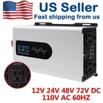 Pure Sine Wave Solar Inverter 5000W 8000W 12000W Off Grid 12V 24V 48V 72V 110V. Fixed Price $171.99.