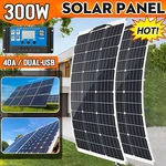 400 Watt Solar 300-1500W Flexible Panels Portable Power Home Rv. Fixed Price $179.98.