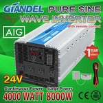 Large Shell Pure Sine Wave Inverter 4000W/8000W 24V-120V +40AMP Output Box. Fixed Price $448.82.