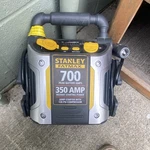 Stanley Fatmax 700 Amp Jump Starter With 120 Psi Air Compressor. Fixed Price $60.00.