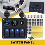 3IN1 Dual Usb 3.1A Car Charger Socket Panel Blue Led Voltmeter Cigarette Lighter. Fixed Price $31.34.
