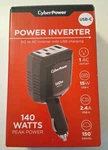 Cyberpower M140BUC Outlet Watt Inverter With Usb-c & Port New!. Fixed Price $18.99.