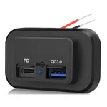 Car Charger Socket Dual Usb Port Quick Charging Power Adapter Outlet Panel Mount. Fixed Price $13.51.