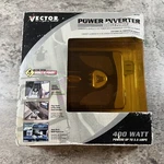 Vector 400 Watt Peak Power Inverter. Fixed Price $31.49.