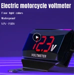12V Red Led Digital Display Voltmeter Car Motorcycle With Metal Bracket. Fixed Price $19.77.