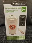 Powerline 200 Watt Mobile Inverter Coffee Cup Style Nib. Fixed Price $27.93.
