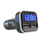 Jebsens 4.8A 24W Dual Usb Car Charger Volt Meter Battery Monitor With Led. Fixed Price $16.99.
