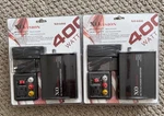 Pair OF-400WATT Power Inverters With Thermal Protection & Game Port Two For One. Fixed Price $34.99.