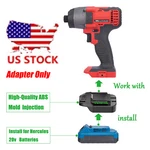 1 Adapter For Hercules 20V Li-lon Battery Power Bauer Cordless Tools. Fixed Price $19.98.