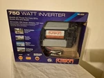 Fusion 750 Watt Power Inverter 12V Dc Input Two 115V Ac Standard Outlet Usb. Fixed Price $33.66.