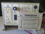 Quasi-sine Wave Inverter Dimensions Unlimted Inc DUI-125/1100. Fixed Price $325.00.