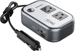 Foval 200W Car Power Inverter, Dc 12V 110V Ac Laptop Charger Fast. Fixed Price $20.00.