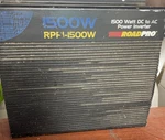 Roadpro RPPI-1500W 1200/3000 Watt Dc To Ac Power Inverter. Fixed Price $70.00.