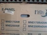 MNE250XW Amp E-panel By Midnite Solar Xantrex. Fixed Price $850.00.