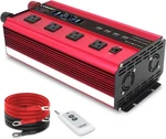 Lvyuan Power Inverter With 4 Ac Outlets, Lcd Display, Wireless Remote Control. Fixed Price $97.99.