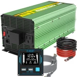 Edecoa 3000W 6000 12V 110V 120V Ac Automotive Power Inverter Lcd Cable Car. Fixed Price $153.65.