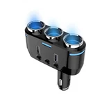 3-WAY Power Adapter Cigarette Lighter Socket Splitter 12V Dual Usb Car Charger. Fixed Price $16.79.