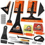 Car Window Tint Tools Kit Vinyl Wrap Squeegee Felt Long Handle Film Installation. Fixed Price $58.56.