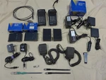 Kenwood TH-31BT Lot: 2X 220 Mhz Transceivers, 4 PB-21H, DC-21, SMC-30,ANTENNAS. Fixed Price $249.99.