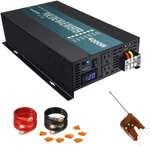 Wzrelb 4000W Pure Sine Wave Power Inverter Dc 24V To Ac 120V Remote Switch Rv. Fixed Price $485.00.
