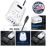 Lightweight 200W Car Power Inverter With Smart Cooling For Usb & Ac Charging. Fixed Price $77.99.