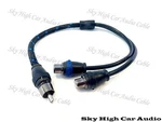 Sky High Car Audio Splitter Cables 2F1M Two Female One Triple Shield. Fixed Price $13.49.