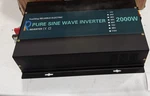 Wzrelb 2000W Pure Sine Wave Power Inverter 12V Dc To 120V Ac Off Grid Home Rv. Fixed Price $150.00.