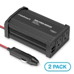 Maxboost 300W Power Inverter 2PCS 110V Ac Outlet/dual 24W Usb Car Charger. Fixed Price $29.99.