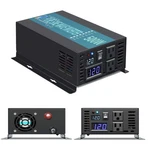 Wzrelb RBP-500S-LED 500W Pure Sine Wave Solar Power Inverter 24V 120V 60HZ Black. Fixed Price $84.99.