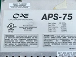 Cae APS-75- Power Converter Ac To Dc 13.8 Volt Amp Cascade Audio Eng.. Fixed Price $125.00.