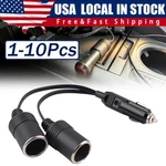 Dual Car Cigarette Lighter Splitter Charger Lot Socket Adapter 12V Auto Outlet. Fixed Price $41.59.