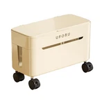 2-TIER Rolling Cable Management Box With Wheels (large) Mobile Power Strip .... Fixed Price $46.79.