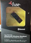Bluetooth Wireless Headset, Fuse, Comf Fitting,ear Hook,w/ Usb, Car Charge Adptr. Fixed Price $13.75.