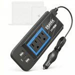 Erayak 200W Car Power Inverter 30W Usb-c Pd Fast Charging, Dual 110V Ac Outlet. Fixed Price $50.00.