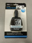 Vivitar INV75 Camera Ac/usb 2 Port Power Inverter (black). Fixed Price $17.94.