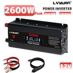 Lvyuan 2600W Peak Pure Sine Wave Inverter 12V To 110V/120V Lcd Usb. Fixed Price $119.00.