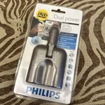 Philips Dual Power 12 Volt 10AMP Car Socket Lighter Adapter - SCS3010P/17 New. Fixed Price $10.40.