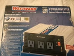 Westward 1200 Watt Power Inverter 1YAY8. Fixed Price $75.00.