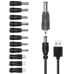 Gutreise Usb Dc Power CABLE,11 Connectors Adapter. Fixed Price $14.24.