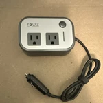 Foval 200W Power Inverter Dc 12V To Ac 110V 10% With Dual Outlets. Fixed Price $34.99.