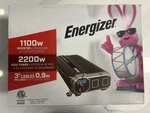 Energizer Watt 12V Dc To 110V Ac Power Inverter W/ Usb, ENK1100. Open Box. Fixed Price $61.51.