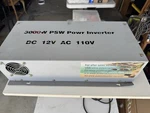 Powerjack 3000W Psw Inverter 12V Dc To 120V. Fixed Price $60.00.